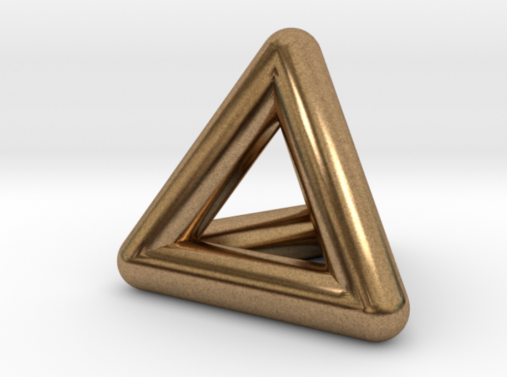 0278 Tetrahedron V&amp;E (full color) 3d printed