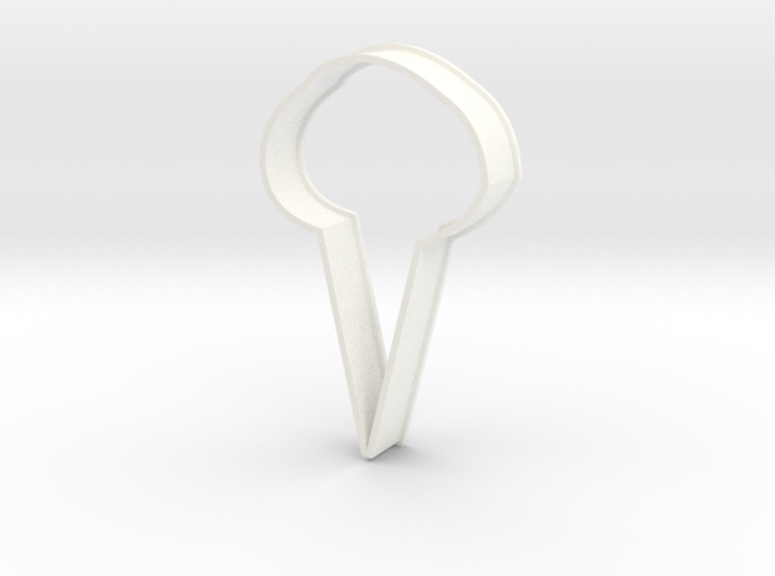 Cookie Cutter Icecone 3d printed