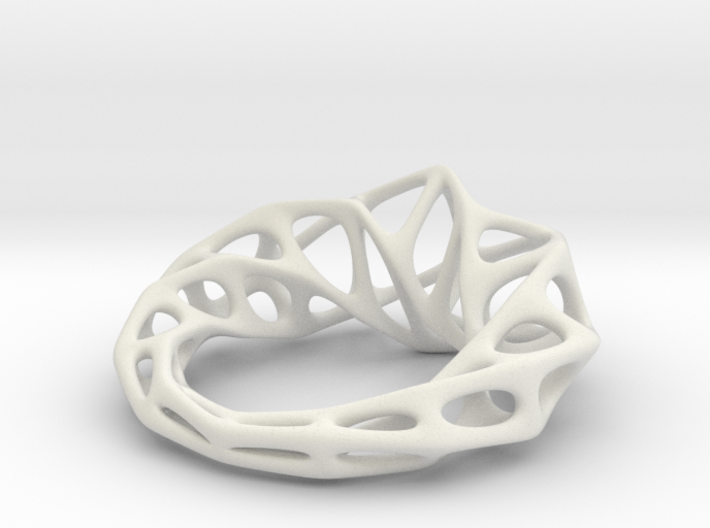 [Flowing ring]Size4|14.8mm 3d printed