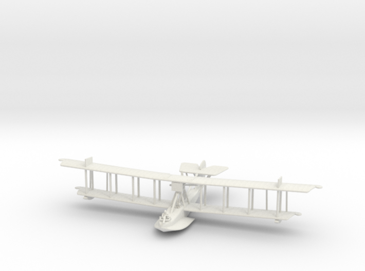 Curtiss HS-2L (various scales) 3d printed 1:144 Curtiss HS-2L in WSF