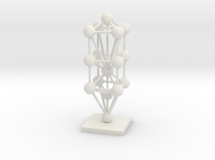 3D Tree Of Life Sculpture 4&quot;x10&quot; 3d printed