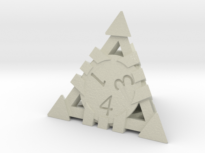 D4 - Andrew Bell 3d - Geometric Design 1 3d printed