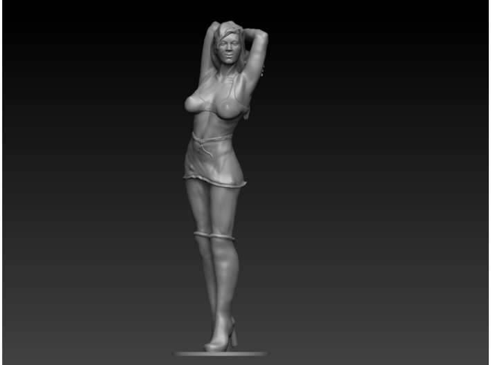 Girl, Woman, Figure - Arms up - 60mm 3d printed
