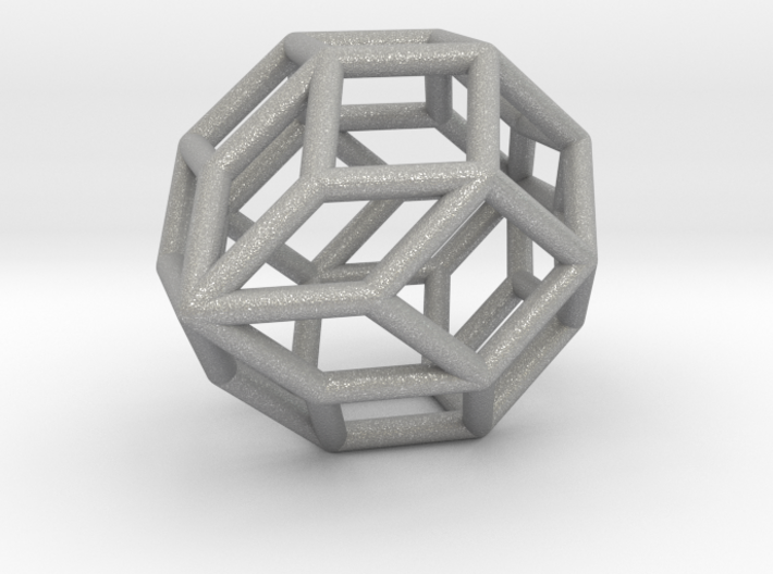 0488 Polar Zonohedron E [6] #001 3d printed