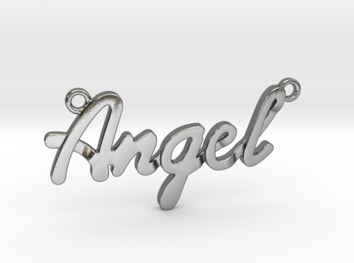 Angel Pendant 3d printed