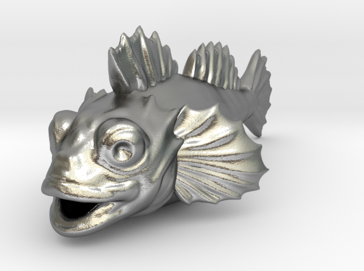 Flipping Fish - Small 3d printed