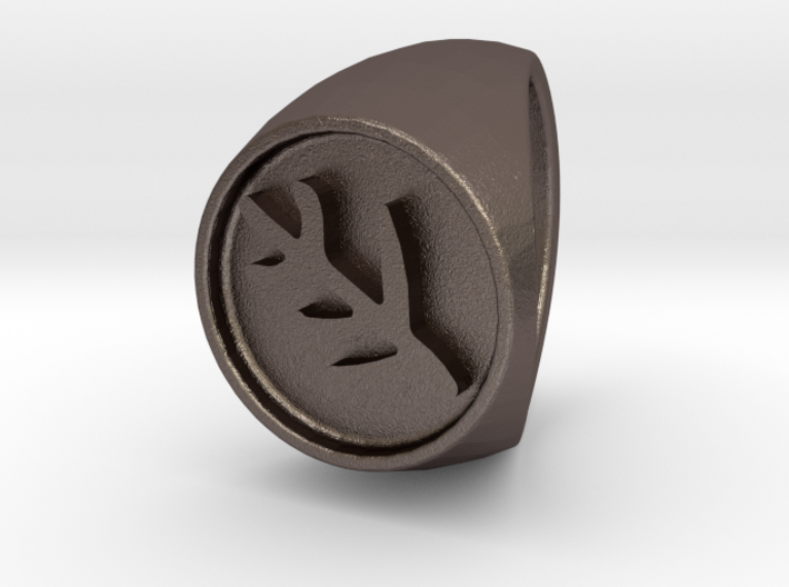 Classic Elder Sign Ring Size 9 3d printed