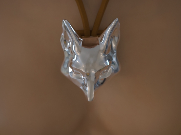 Foxhead Medallion 3d printed 3D Preview Render