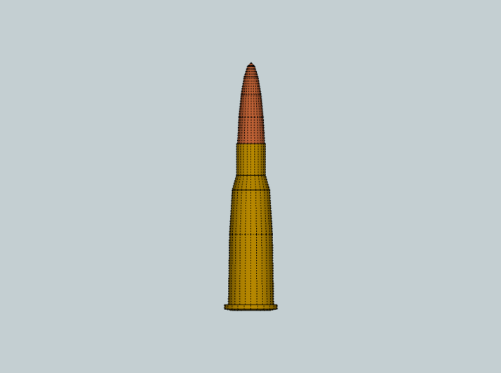 8x51mmR Lebel Balle-D 3d printed Preview in Sketchup
