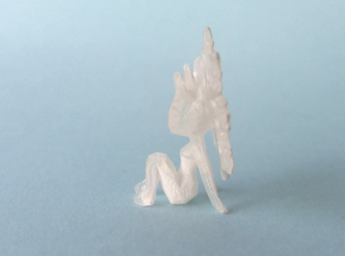 Tiny Snowflake Sprite 3d printed