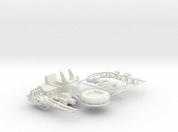 Best Cost 1/35 USN 40mm Bofors Twin Mount SET 3d printed