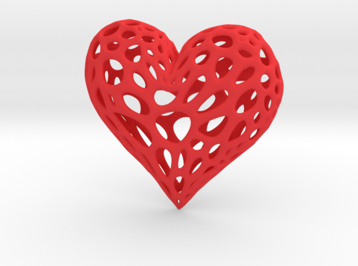 Organic Heart 3d printed
