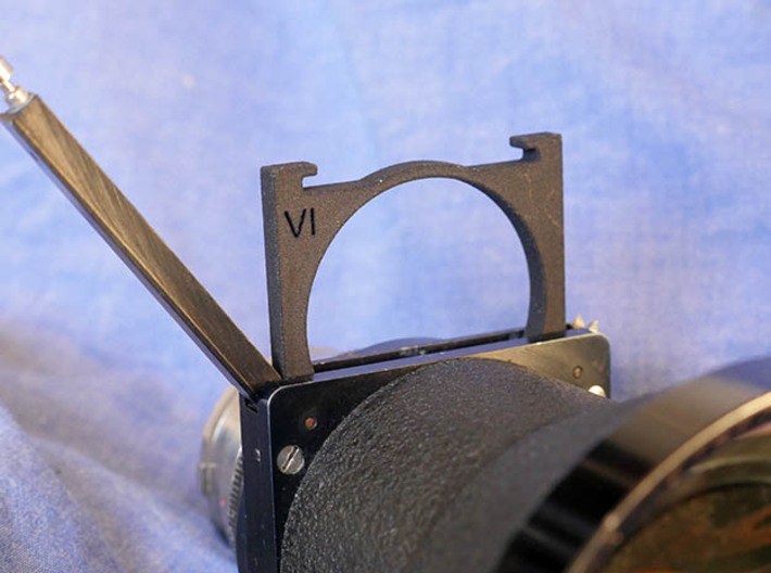 series VI [6] filter holder for Kinoptik Tega lens 3d printed