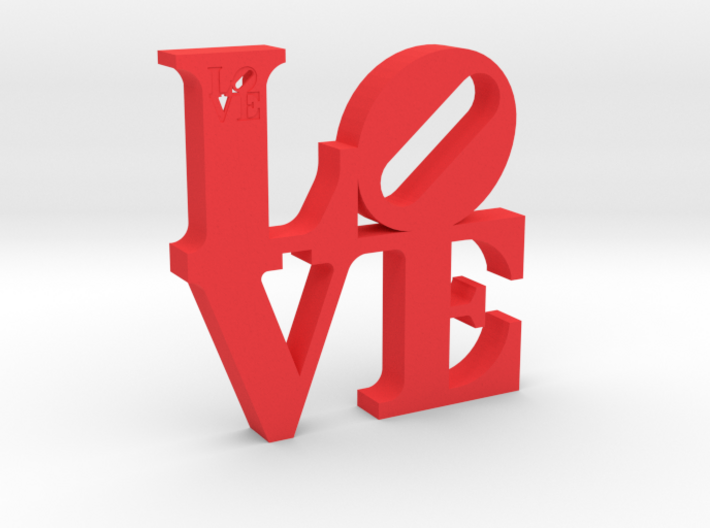 LOVE Sculpture 3d printed