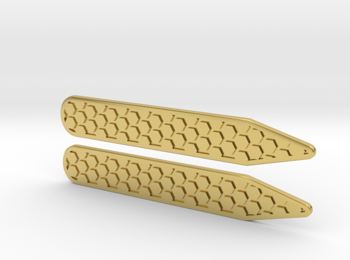 Honeycomb Inverse Collier Straighteners 3d printed this makes for a wonderful Christmas gift and can be made in most