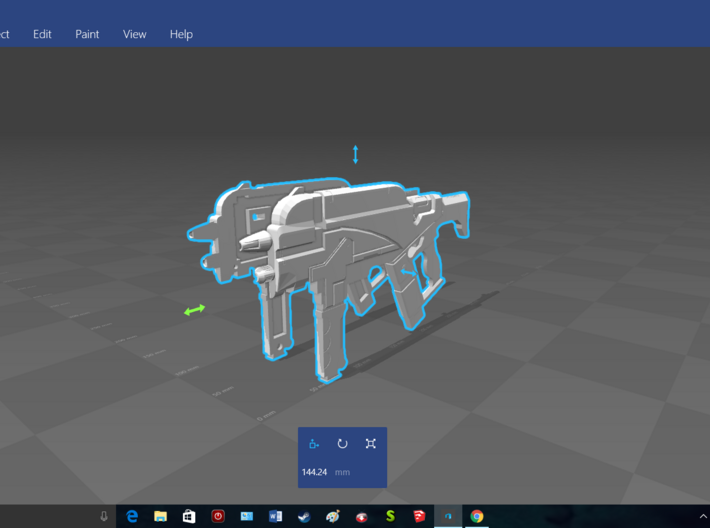 M-12 Locust  3d printed 