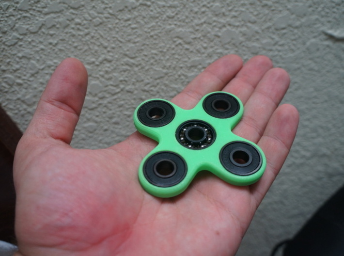 Quad Spinner 3d printed 