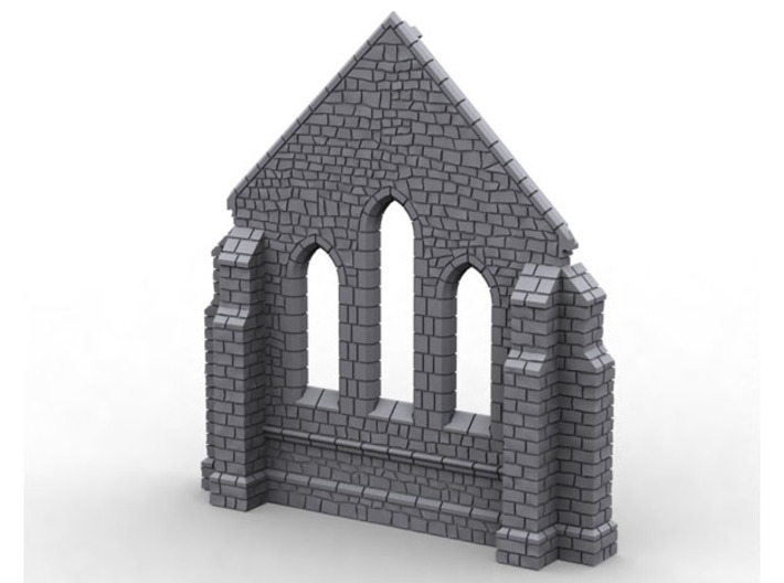 HORelM0141 - Gothic modular church 3d printed