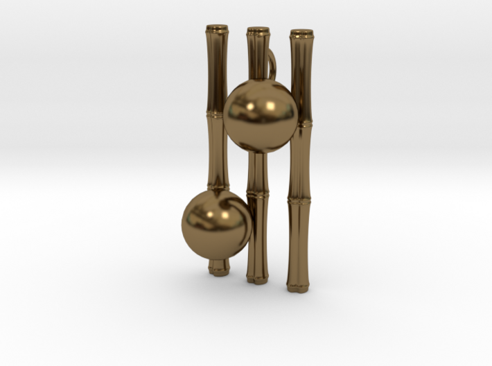 Bamboo Pearls 3d printed