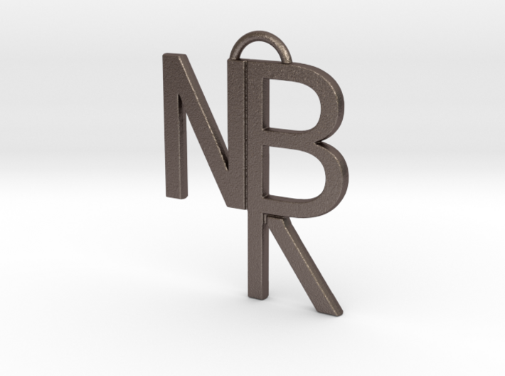 NBR Logo 3d printed