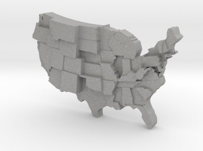 USA by Suicide 3d printed