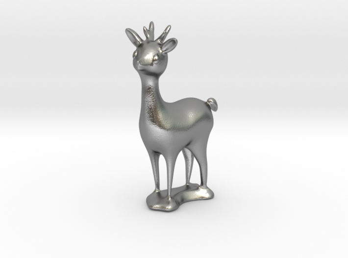 Reindeer for Plastic, Frosted and Raw Metals 3d printed