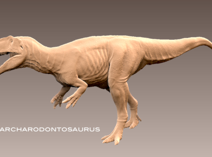 Carcharodontosaurus1:72 v2 3d printed