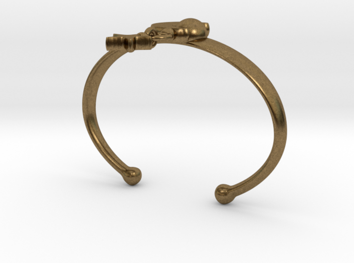 ANDROMEDA ARM CUFF 3d printed THE WEARER WILL CHARM EVERY PERSON THEY MESSAGE, MAKING GHOSTING IMPOSSIBLE.