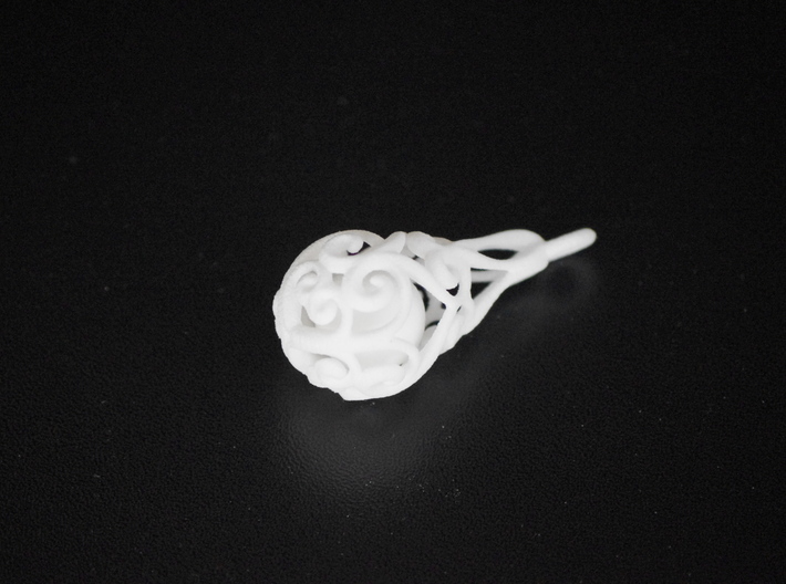 Droplet Earring-1 3d printed 