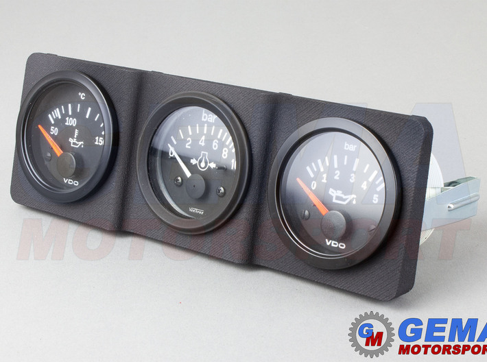 Calibra 52mm gauge mount dash board 3d printed 