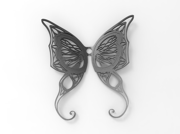 Butterfly Wings- Alternate version 3d printed 