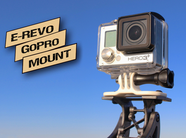 E-REVO Mount for GoPro 3d printed