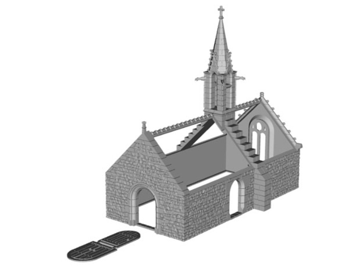 HORelCh02 - Chapel of Brittany 3d printed