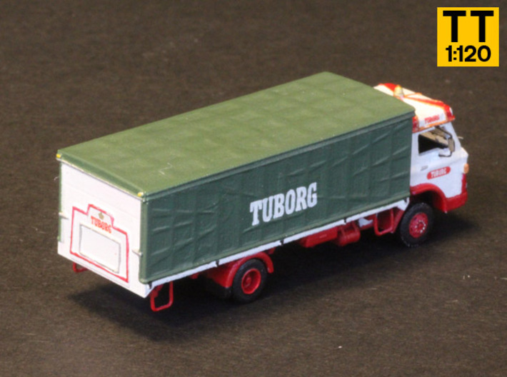 Ford D series Brewery truck TT scale (parasol) 3d printed 