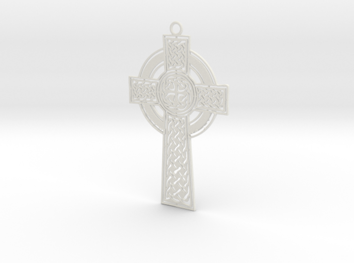 Celtic Cross 3d printed