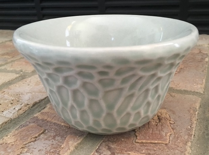 DRAW tea bowl - grandiose cellulose 3d printed