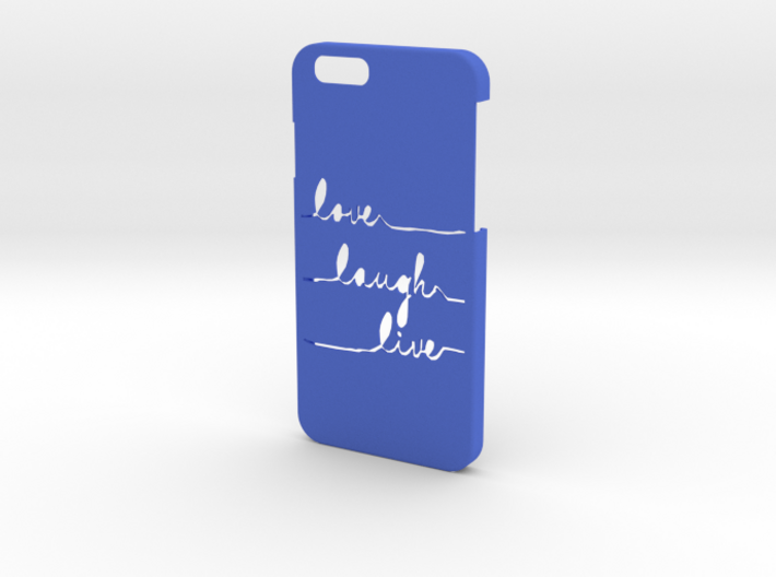 IPHONE 6 LOVE LAUGH LIVE 3d printed