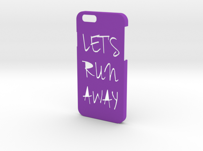 Iphone 6 Lets Run Away 3d printed