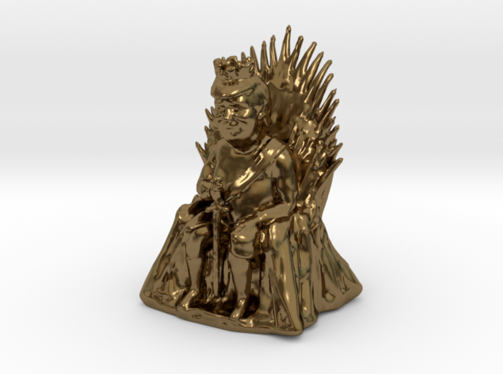 Trump as Game of Thrones Character With Sword 3d printed