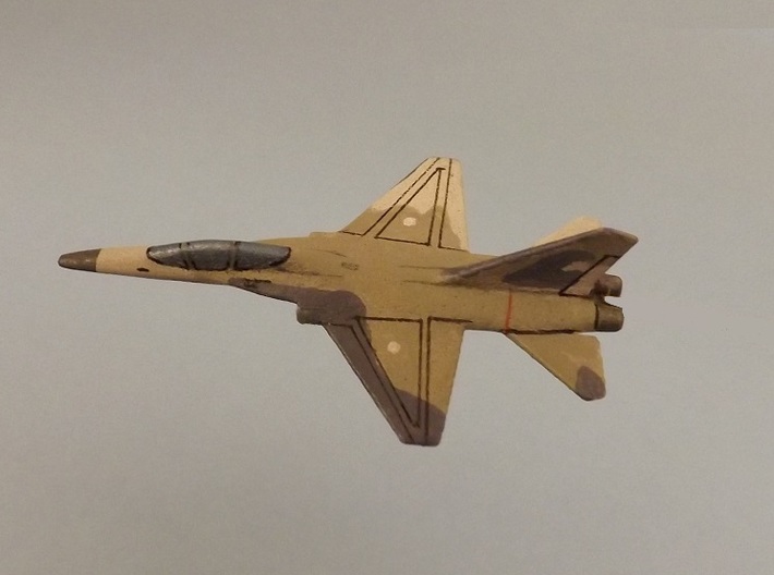 1/285 (6mm) Chin-Kuo Fighter (Taiwan) 3d printed 