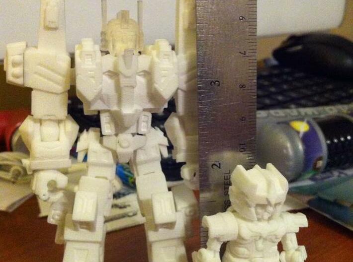 MiniBot - LoadBearer With Magnum Armor 3d printed 