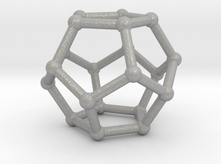 0599 Dodecahedron V&amp;E (a=10mm) #002 3d printed