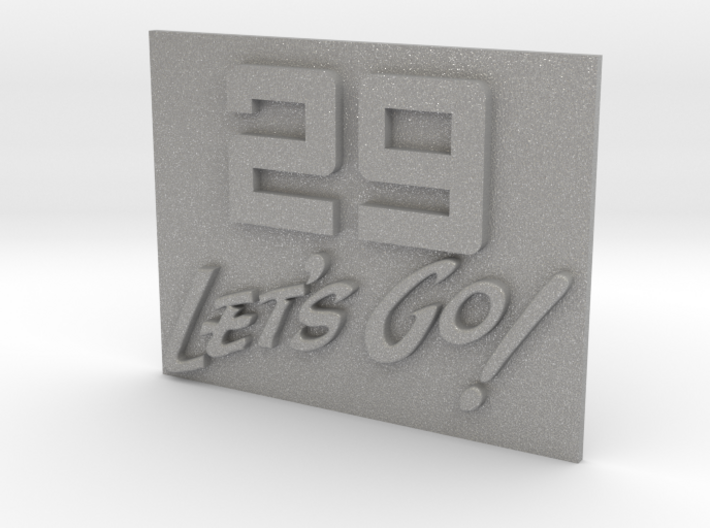 29 Let's Go! A 29th Infantry Division motto 3d printed