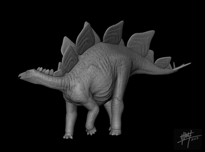 Stegosaurus Walk 1/72 3d printed 