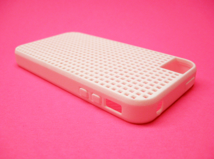 Somi for iPhone 4/4s, a case you can cross stitch  3d printed Somi 4s case