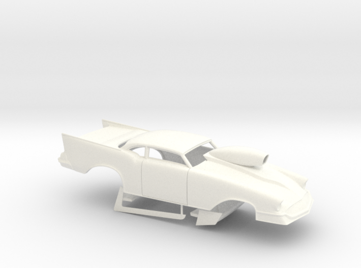 1/32 57 Chevy Pro Mod W Scoop 3d printed