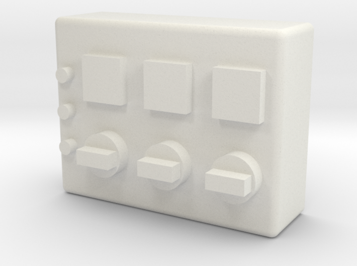 1/10 scale GROW ROOM CONTROL SWITCHES 3d printed
