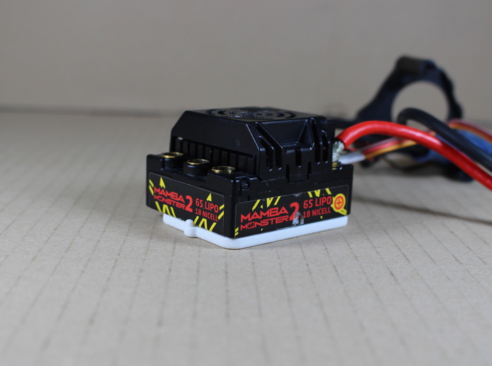 E-REVO Mamba Monster 2 ESC Bottom Spacer 3d printed 