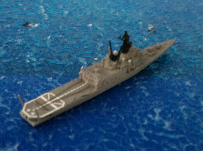 1/2000 JS Shirane-class Helicopter destroyer 3d printed painted and decal