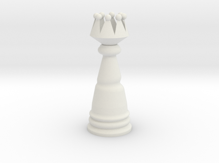 Fantasy Wind Chess - Queen 3d printed